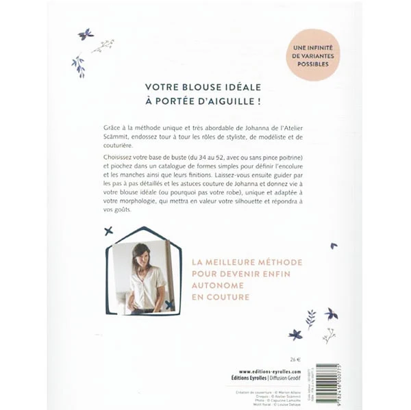 Ma blouse sur mesure<br> Johanna d'Atelier Sc?mmit