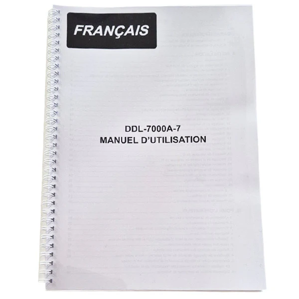 Notice Juki industrielle