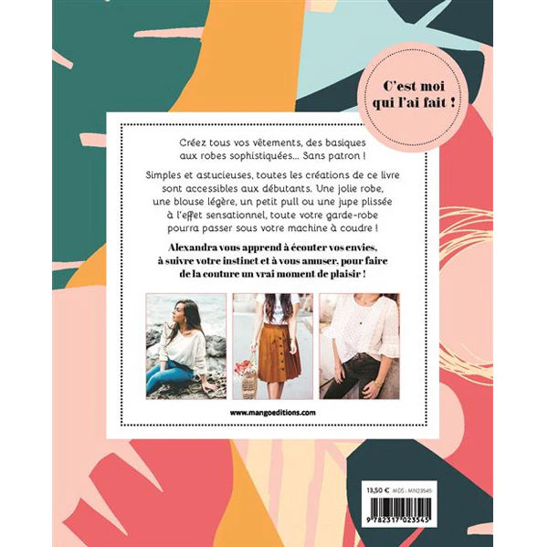 V��tements �� coudre sans patron<br> Alexandra Baio