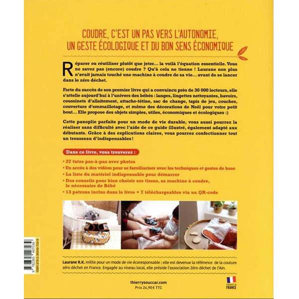 Couture z��ro d��chet pour b��b��, je me lance !<br> Laurane R. K.
