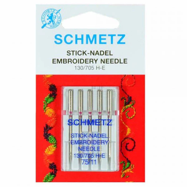 Aiguille Schmetz<br> BRODERIE<br> 75 �� 90