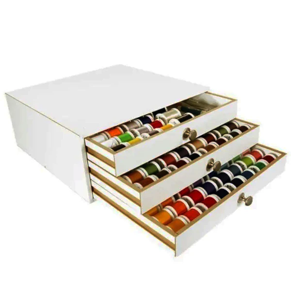 Coffret de fils �� broder<br> Madeira Rayon n��40<br> 1000m x124