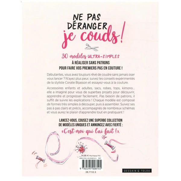 Ne pas d��ranger je couds !<br> Coralie Bijasson