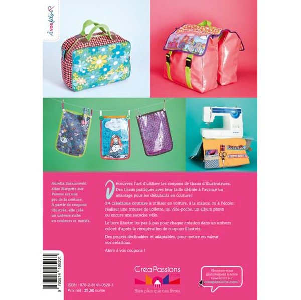 Coudre avec des coupons illustr��s<br> Aur��lia Baranowski