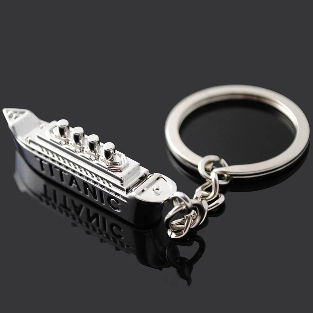Titanic Ship Keychain