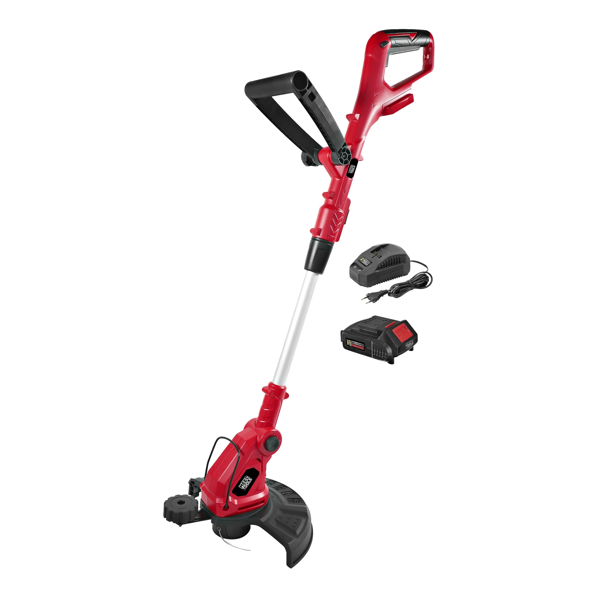 Meec Tools Multiseries 18 V Batteridrevet gresstrimmer 18 V 25 cm 2,0