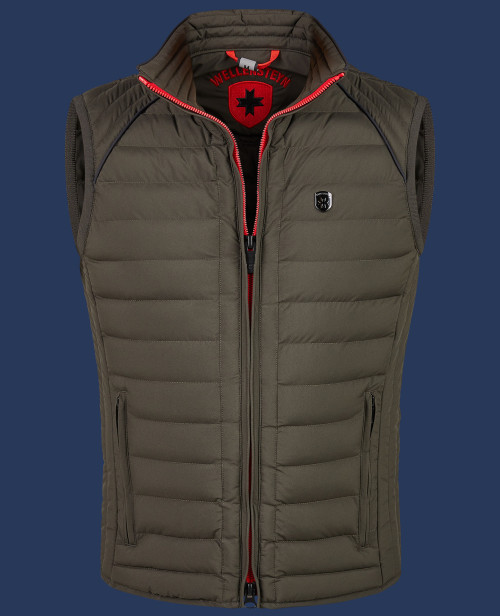 MOL Men Vest MoSoDuHiTec, Blackarmy/Red - Wellensteyn Outlet