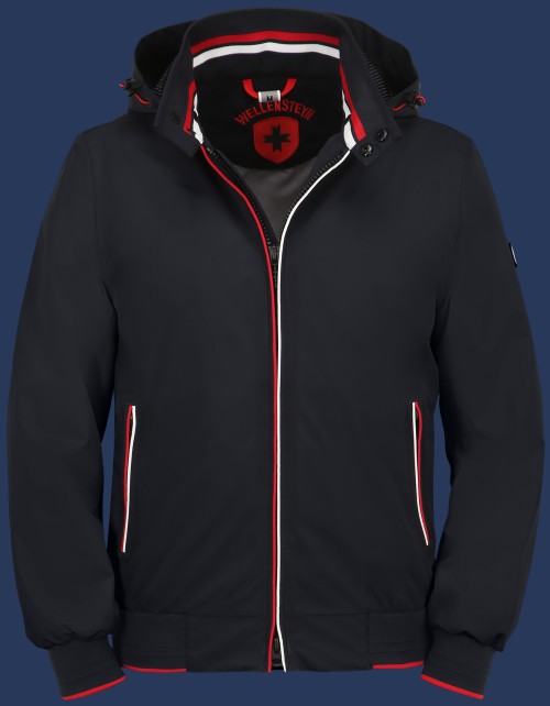 College HiDansAirTec, Darknavy/Red - Wellensteyn Outlet