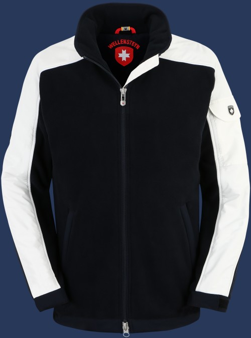 Jet-Jacke MicroFleece, Dunkelblau/Cocos - Wellensteyn Outlet