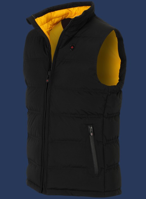 Snowdome Vest Men FourStreAirTec, Schwarz - Wellensteyn Outlet