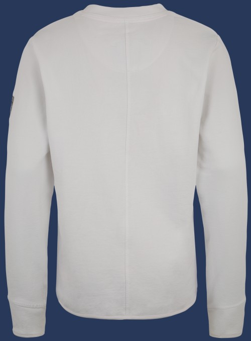 Beachpullover Men French Terry 400, White - Wellensteyn Outlet