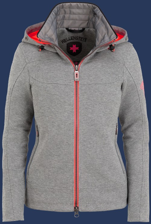 Florida Lady TechChesSweat, Greymelange/Pink - Wellensteyn Outlet