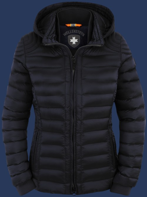 Helium Short with Hood MonLightAirTec, Midnightblue - Wellensteyn Outlet