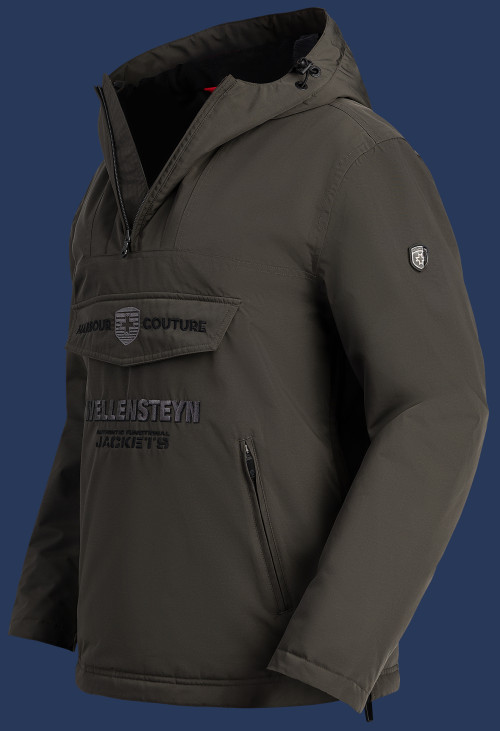 Nordcap Pullover Men StroBoAirTec, Blackarmy - Wellensteyn Outlet
