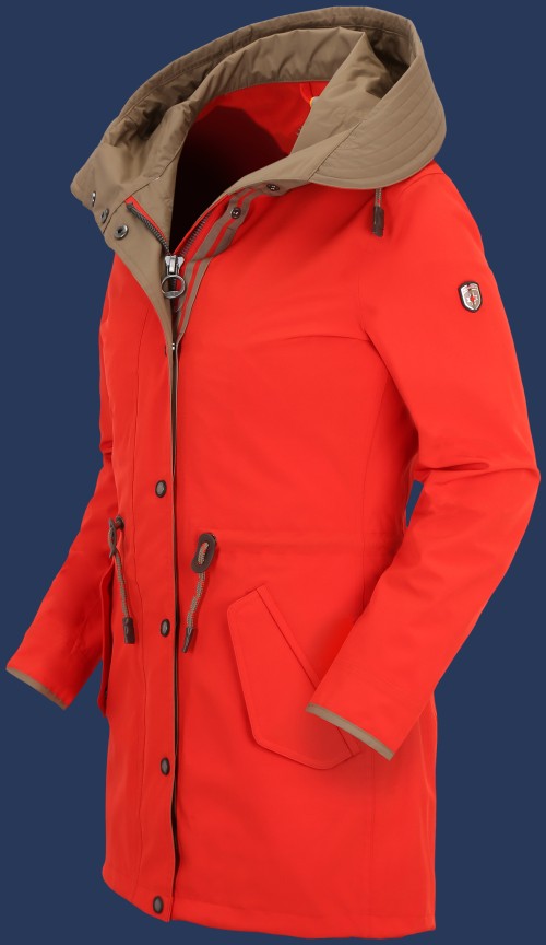 Sommerparka SeSilEstAirTec, Firered/Darksand - Wellensteyn Outlet