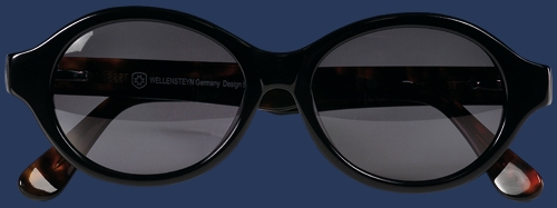 Sonnenbrille Dame Grand Acetat, Black/Havanna - Wellensteyn Outlet