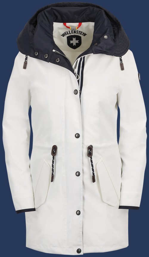 Sommerparka SeSilEstAirTec, Cocos/Midnightblue - Wellensteyn Outlet