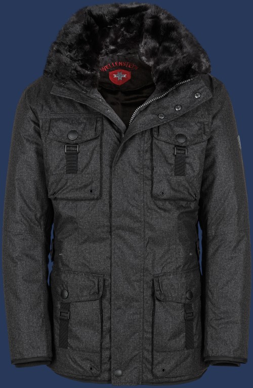 Leuchtcraft FlannelAirTec, Anthrazit - Wellensteyn Outlet