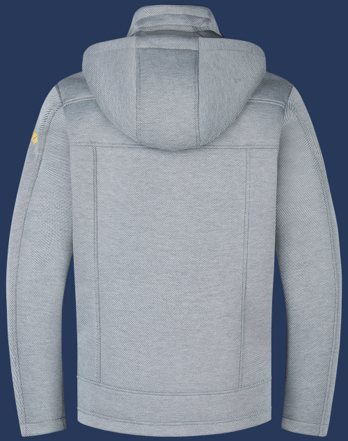 Florida Men ScuWiLiHiTec, Lightgreymelange/Yellow - Wellensteyn Outlet