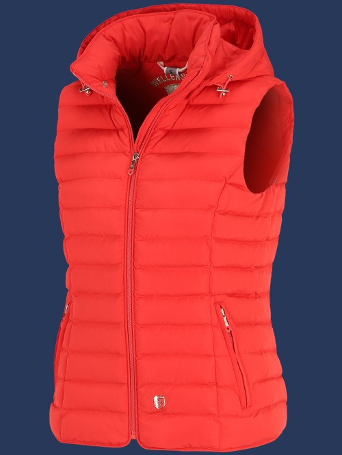 Italy Vest Hood MaLiHiTec, Coral - Wellensteyn Outlet