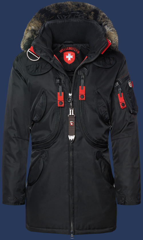 Rescue Parka RainbowAirTec, Schwarz - Wellensteyn Outlet