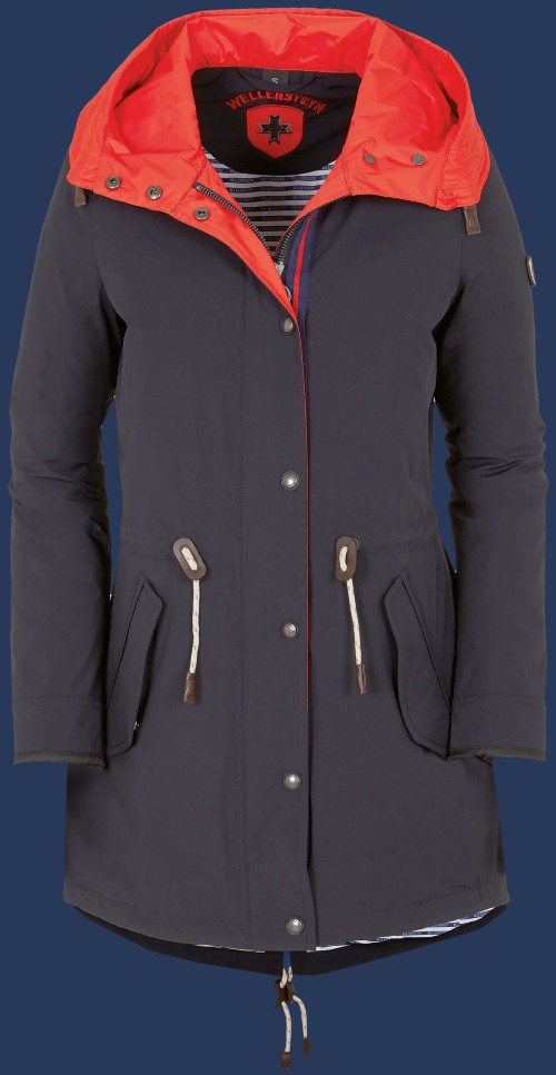 Sommerparka SilEstAirTec, Darknavy/Firered - Wellensteyn Outlet