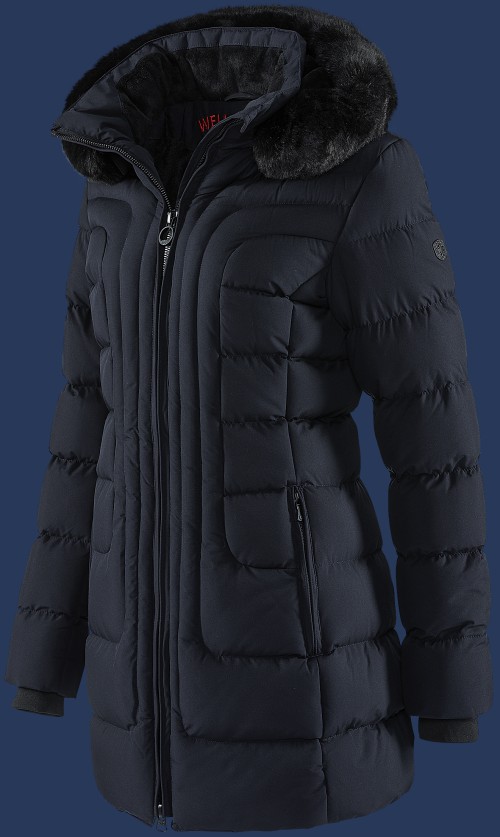 Belvitesse Long PolyAirLite, Midnightblue - Wellensteyn Outlet