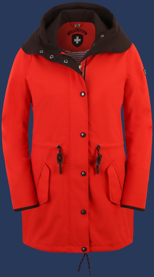 Sommerparka SeSilEstAirTec, Firered/Coffee Bean - Wellensteyn Outlet