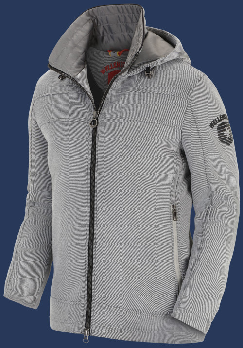 Florida Men ScuWiLiHiTec, Lightgreymelange/Black - Wellensteyn Outlet