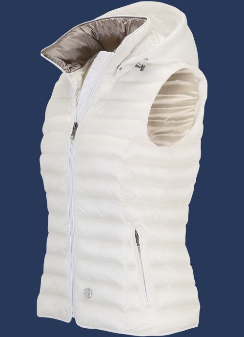 Italy Vest Hood MoShiHiTec, Perlmutt - Wellensteyn Outlet