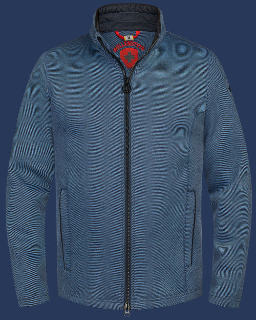 Tampa Men ScubaDotSweat, Denimmelange/Black - Wellensteyn Outlet