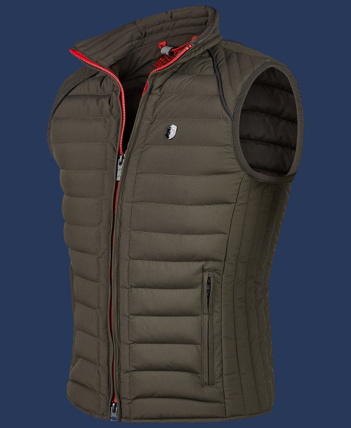 MOL Men Vest MoSoDuHiTec, Blackarmy/Red - Wellensteyn Outlet
