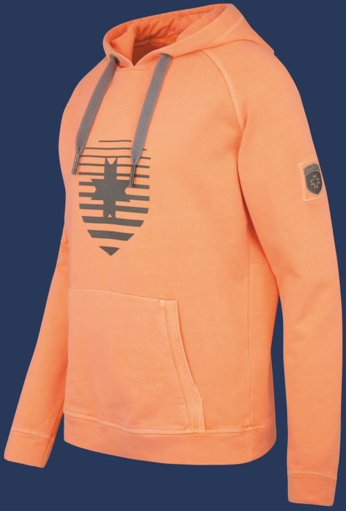 Segelturn Men French Terry 400, Neonpeach - Wellensteyn Outlet