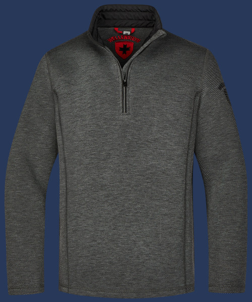 Naples Men ScuWiLiHiTec, Darkgreymelange/Black - Wellensteyn Outlet