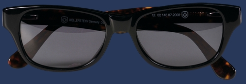 Sonnenbrille Notary Acetat, Black/Havanna - Wellensteyn Outlet