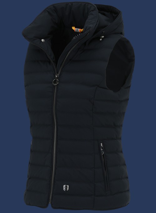 Italy Vest Hood MoSoDuHiTec, Midnightblue - Wellensteyn Outlet