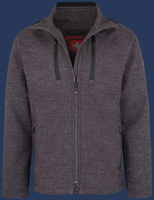 Sprinter Men MelaMuSoftshell, Blackmelange - Wellensteyn Outlet