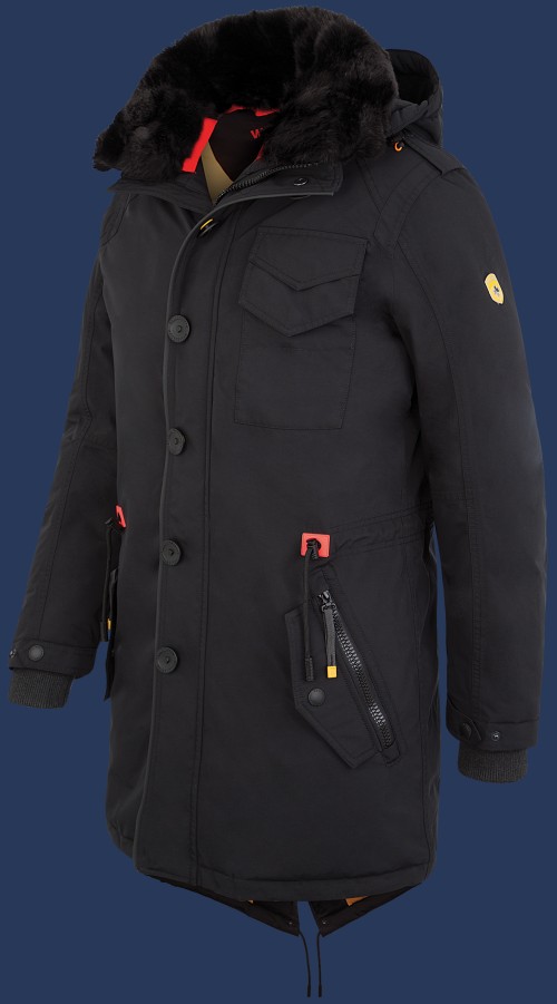 Arcadia Men StroBoAirTec, Midnightblack - Wellensteyn Outlet