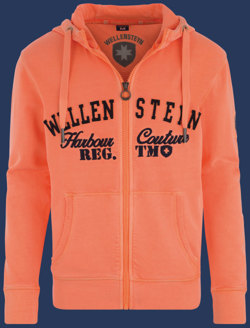 Steuerbord French Terry 400, Neonpeach - Wellensteyn Outlet