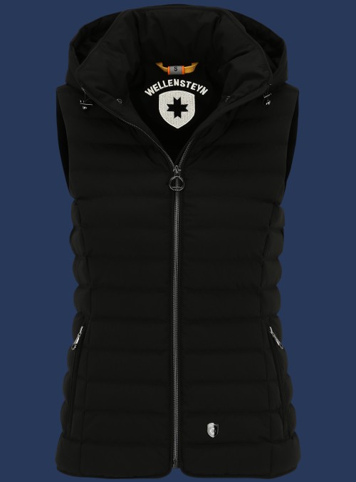 Italy Vest Hood MoSoDuHiTec, Schwarz - Wellensteyn Outlet