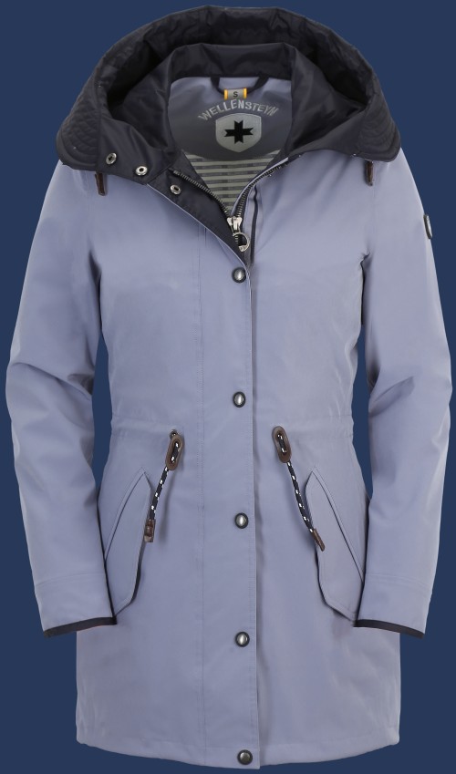 Sommerparka SeSilEstAirTec, Smokeblue/Midnightblue - Wellensteyn Outlet