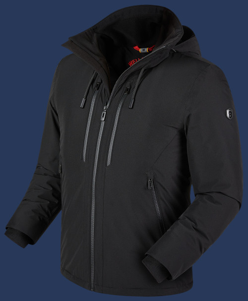 Caymen FourStreAirTec, Black/Black - Wellensteyn Outlet