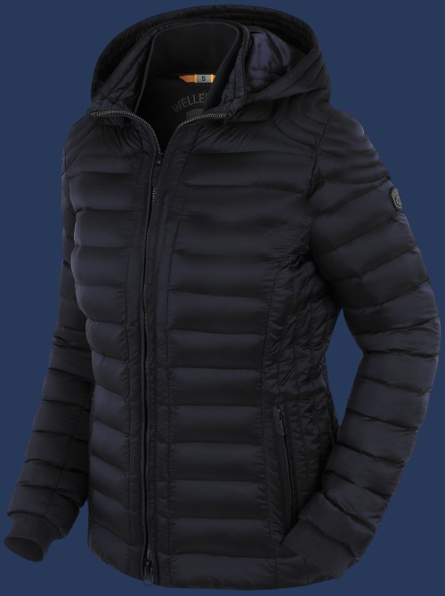 Helium Short with Hood MonLightAirTec, Midnightblue - Wellensteyn Outlet