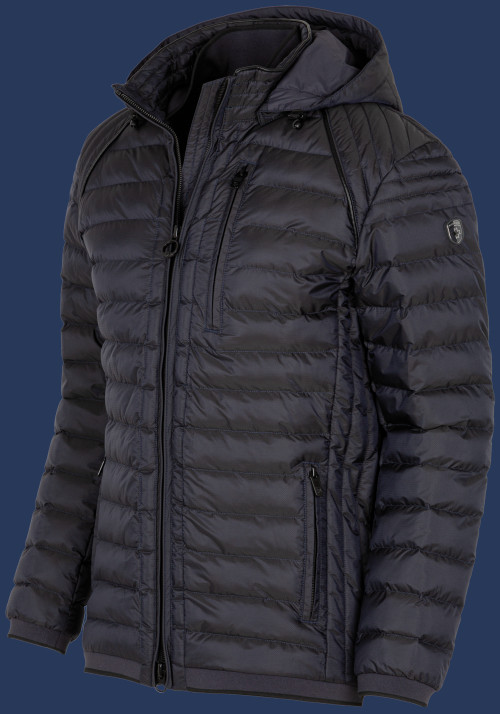 MOL Men Hood DoRiBlaTec, Midnightblue - Wellensteyn Outlet