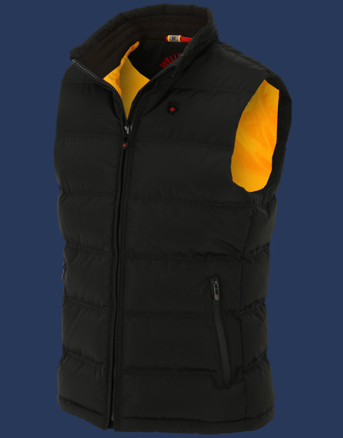 Snowdome Vest Men PrincessAirTec, Schwarz - Wellensteyn Outlet