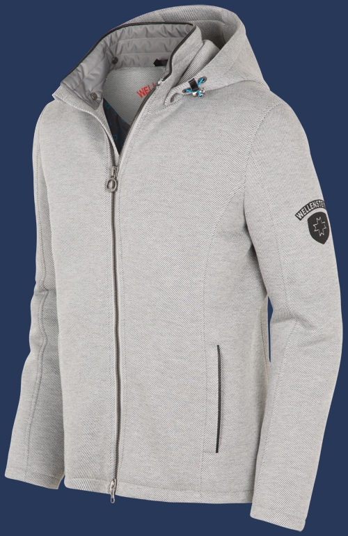 Sarasota Men ScuWiLiHiTec, Lightgreymelange/Black - Wellensteyn Outlet