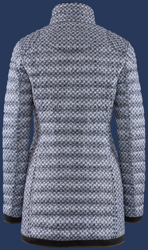 Helium Medium FloRaHiTec, Blue/Offwhite Close Up - Wellensteyn Outlet