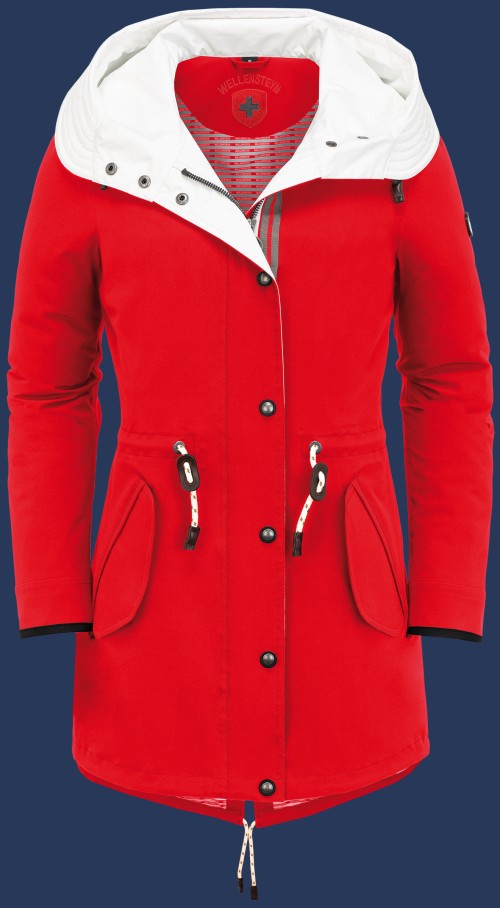 Sommerparka SeSilEstAirTec, Rot/Cocos - Wellensteyn Outlet