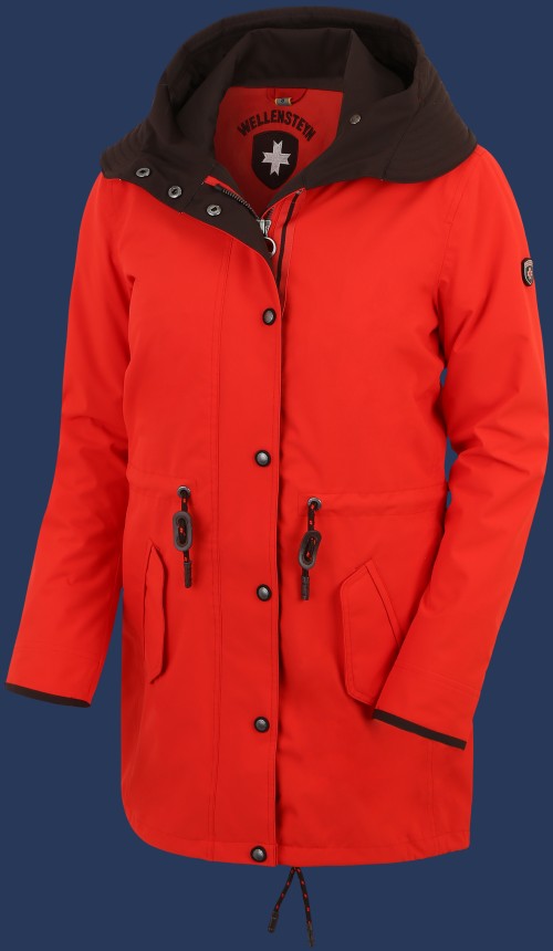 Sommerparka SeSilEstAirTec, Firered/Coffee Bean - Wellensteyn Outlet