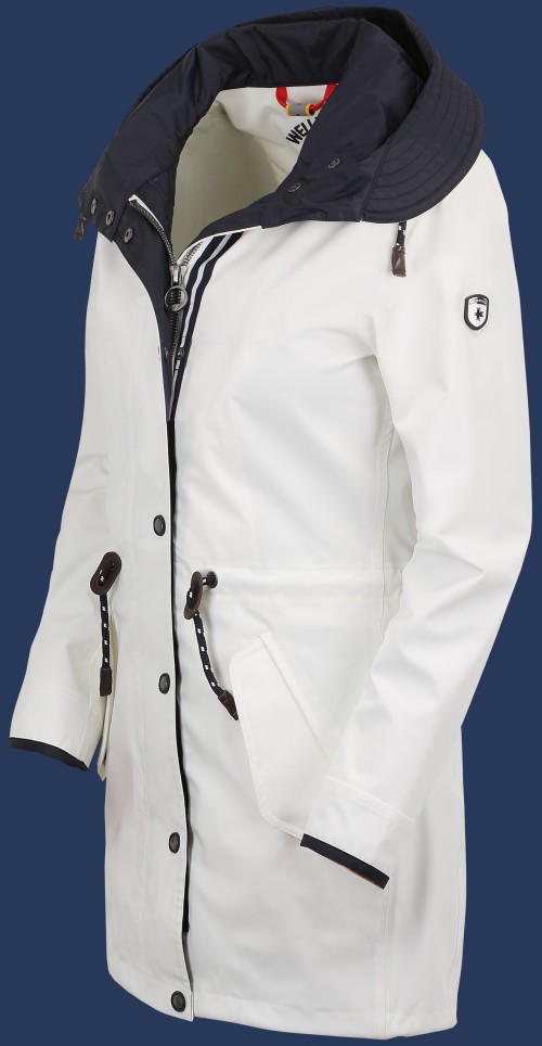 Sommerparka SeSilEstAirTec, Cocos/Midnightblue - Wellensteyn Outlet